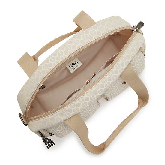 Kipling Cool Defea Classic Printed Skulderveske Beige | NO 1825LI